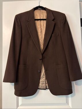 Robt. Grasselle Signature Label Jacket - Black & Gold Trim-Size Large